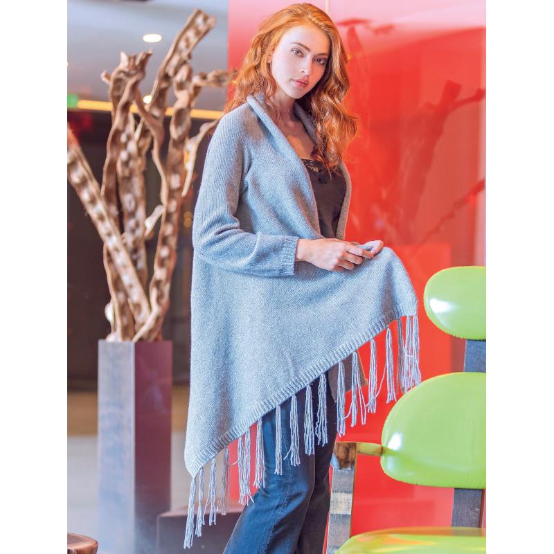 Lana Gatto - Παλτό με κρόσσια