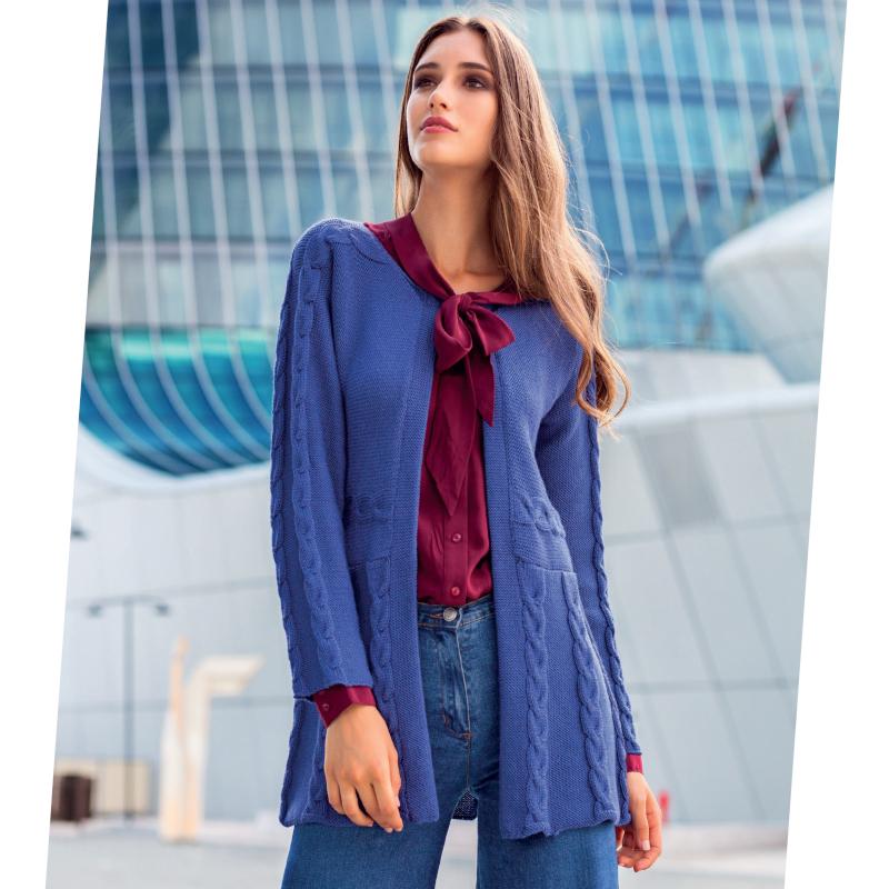 Lana Gatto - Ζακέτα με κοτσίδες