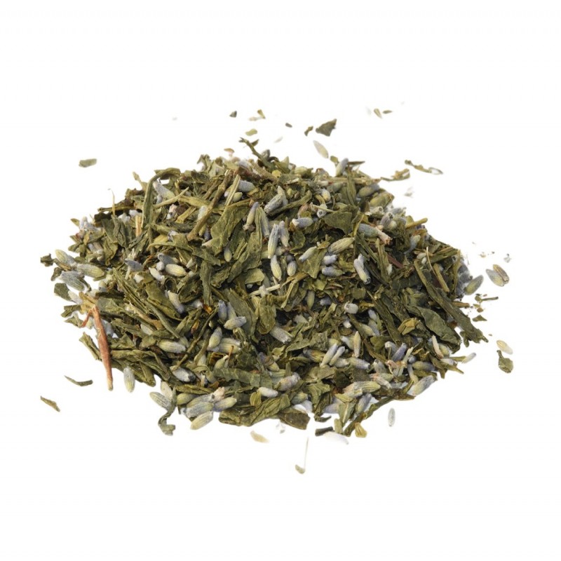 Πράσινο Τσάι Sencha με Λεβάντα