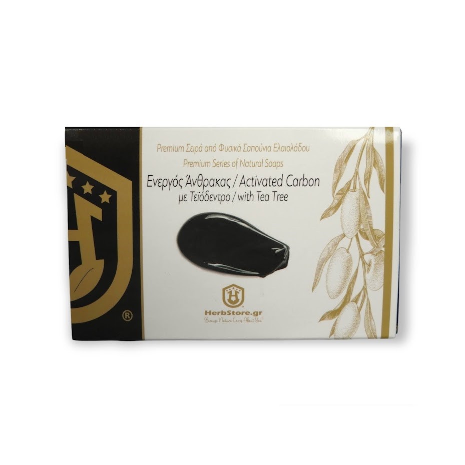 Σαπούνι Ενεργού Άνθρακα με Τεϊόδεντρο