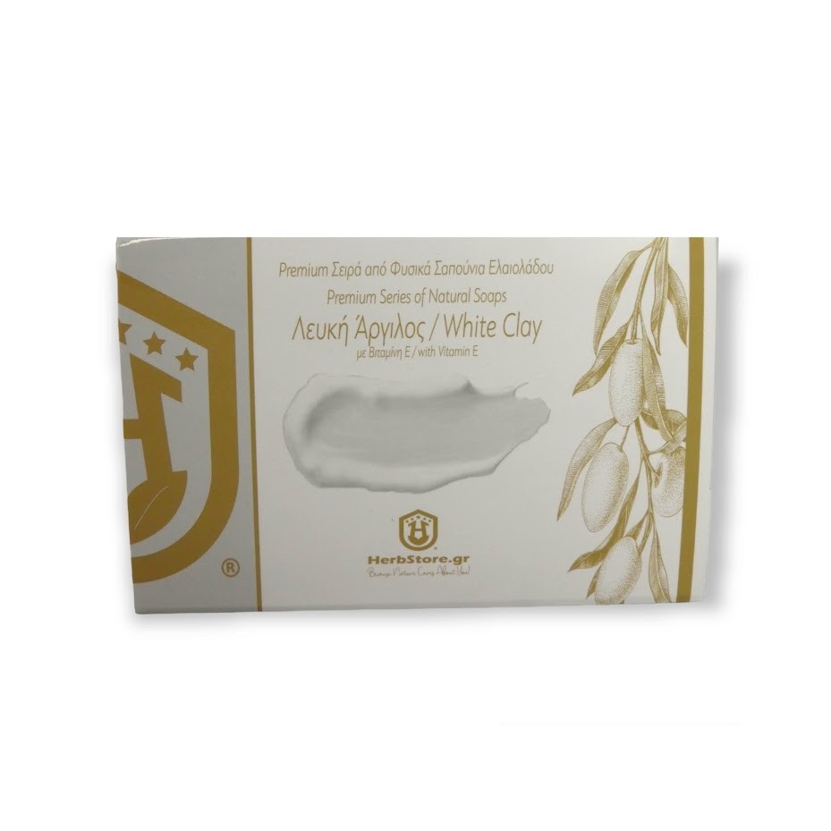 Σαπούνι Ελαιολάδου Λευκή Άργυλο