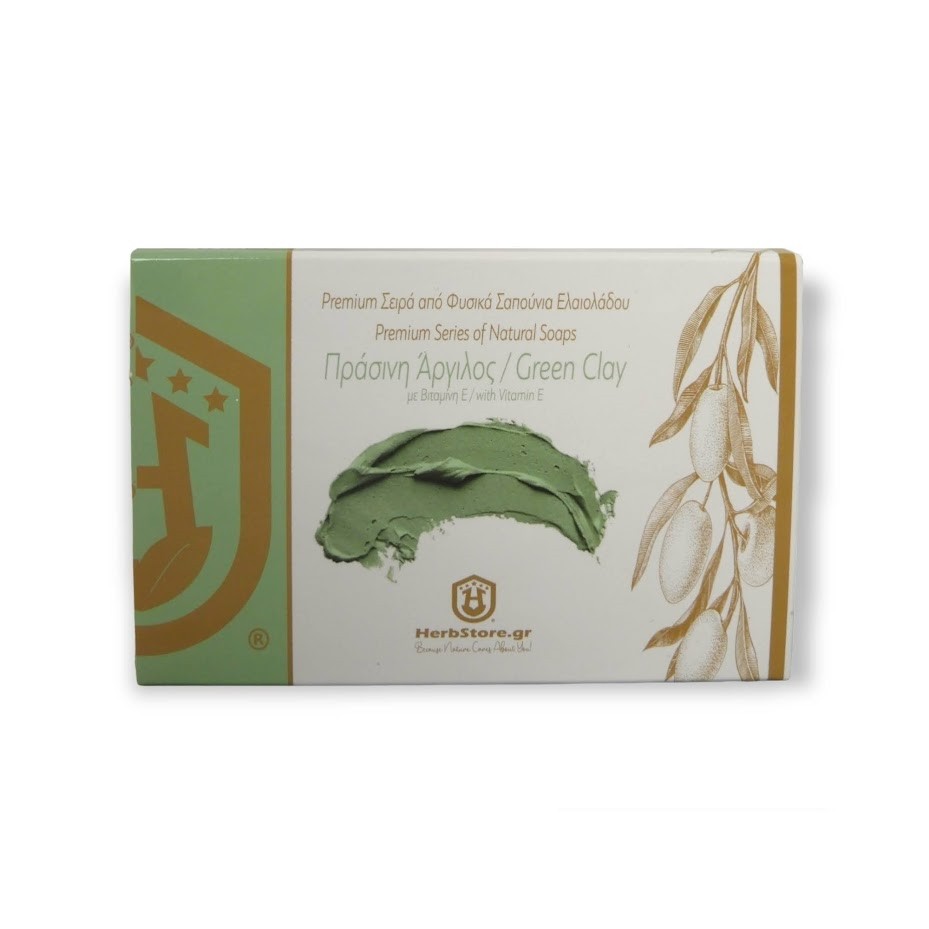 Σαπούνι Ελαιολάδου Πράσινη Άργυλο