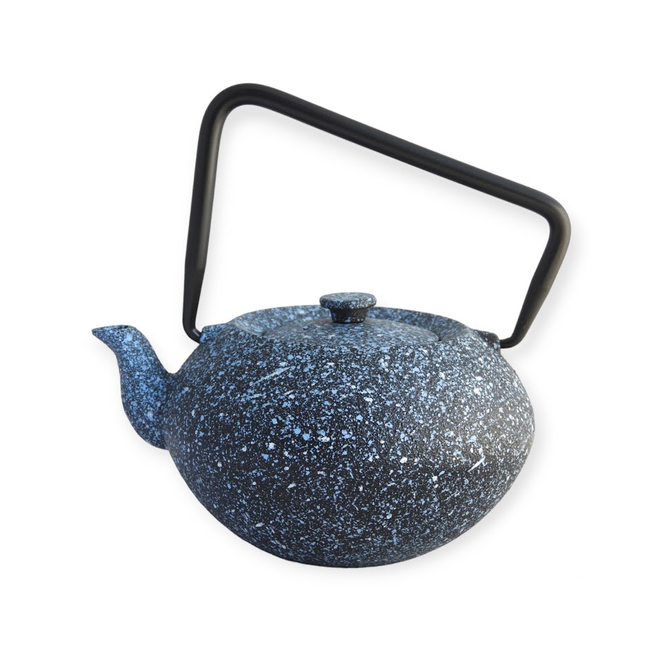 Μπλέ μαντεμένια τσαγιέρα Arare 0,5L