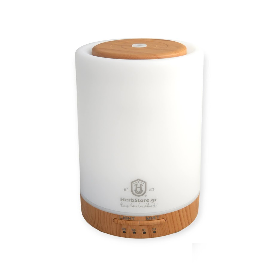 Led Συσκευή Αρωματοθεραπείας Υπερήχων με Χρονοδιακόπτη - Ultrasonic aroma Diffuser 160ml