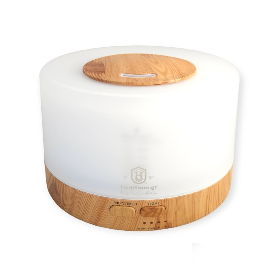 Led Συσκευή Αρωματοθεραπείας Υπερήχων με Χρονοδιακόπτη - Ultrasonic aroma Diffuser 500ml