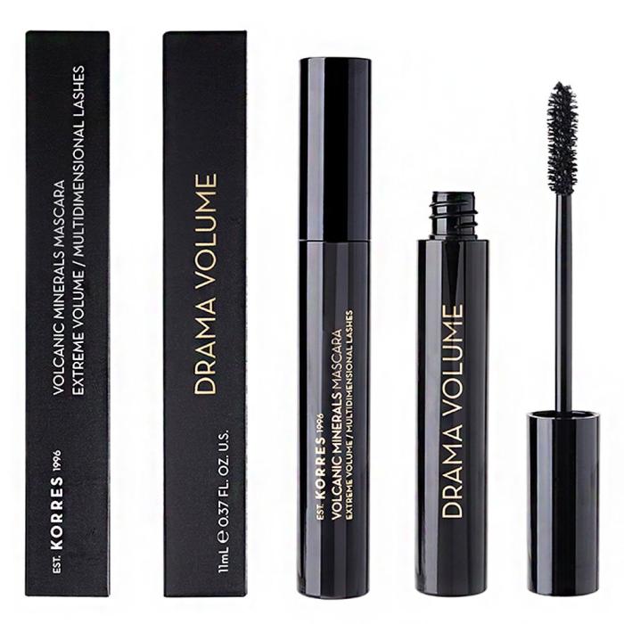 KORRES Volcanic Minerals Drama Volume Mascara 01 Black 11ml
