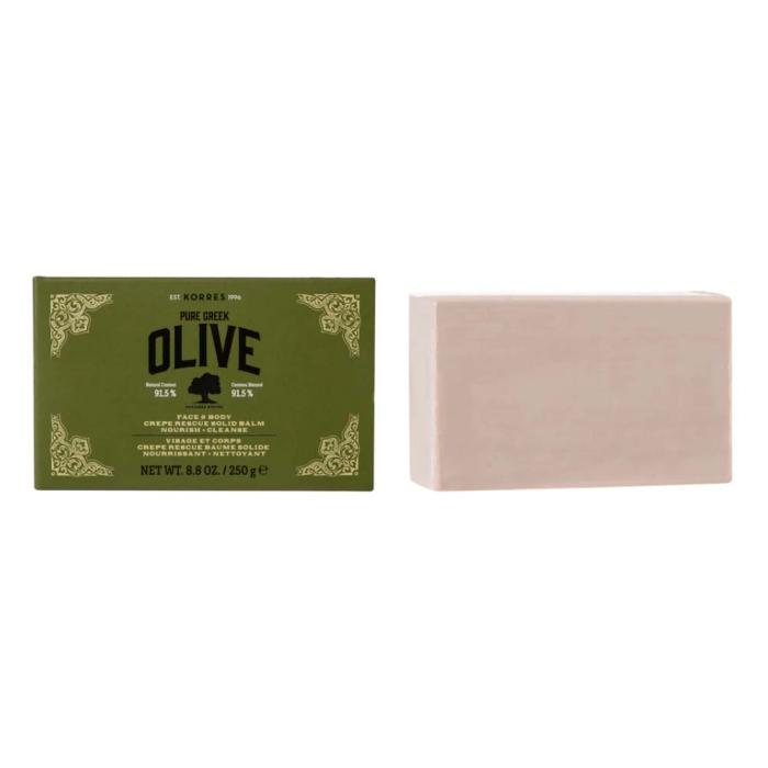 2x KORRES Pure Greek Olive Μπάρα Σαπουνιού 250gr