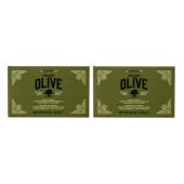 2x KORRES Pure Greek Olive Μπάρα Σαπουνιού 250gr