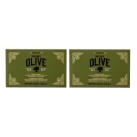 2x KORRES Pure Greek Olive Μπάρα Σαπουνιού 250gr