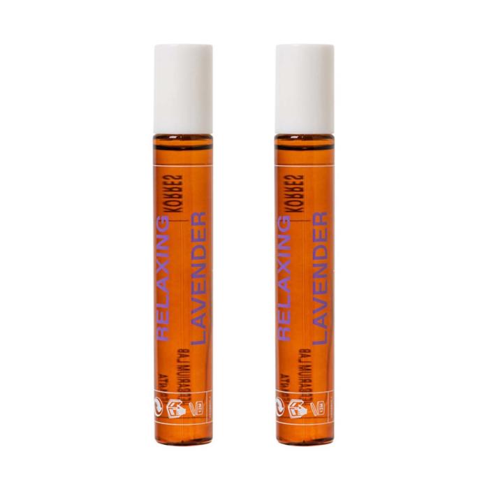 2x KORRES Λάδι Σώματος με Άρωμα Λεβάντα 10ml