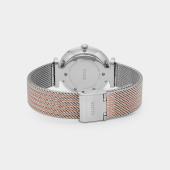 CLUSE Triomphe silver bicolour mesh - CL61001