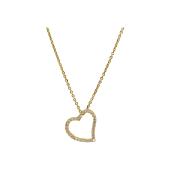Lotus Style Heart μενταγιόν ασημένιο - LP1519-1/2