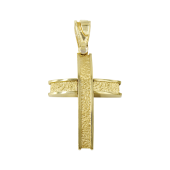 Ανδρικός χρυσός σταυρός 14Κ - ST1080