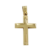 Ανδρικός χρυσός σταυρός 14Κ - ST1523