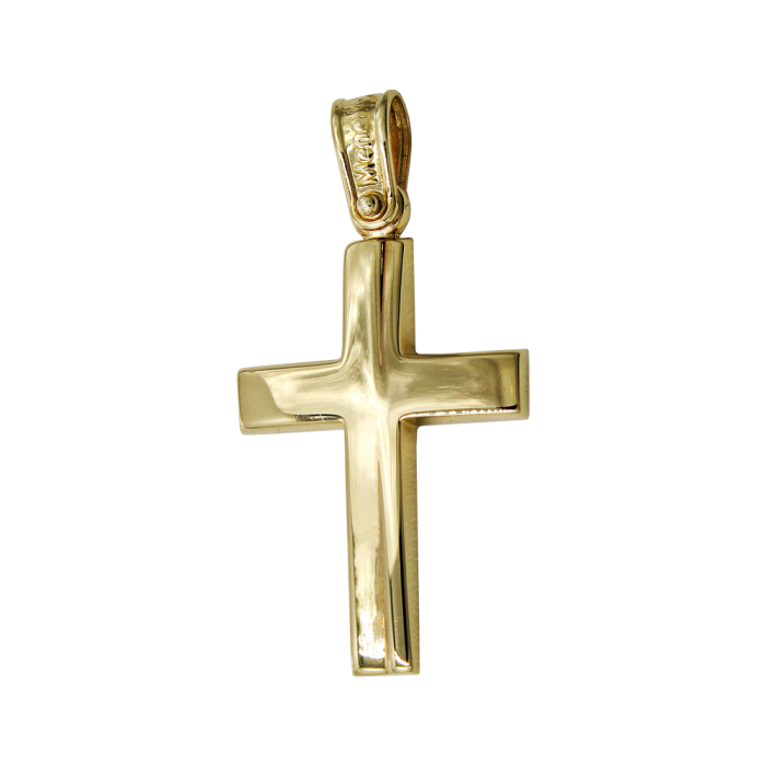 Ανδρικός χρυσός σταυρός 14Κ - ST1523