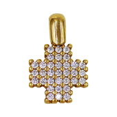 Γυναικείος χρυσός σταυρός 14Κ - ST1391K