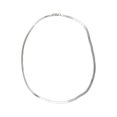 Γυναικεία Αλυσίδα Ασημένια Snake - SLV1012