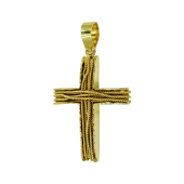 Χρυσός σταυρός 14Κ - ST1130