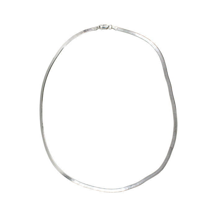 Γυναικεία Αλυσίδα Ασημένια Snake - SLV1012