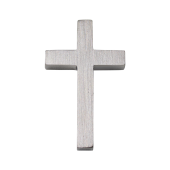 Ανδρικός λευκόχρυσος σταυρός 14Κ - ST1568