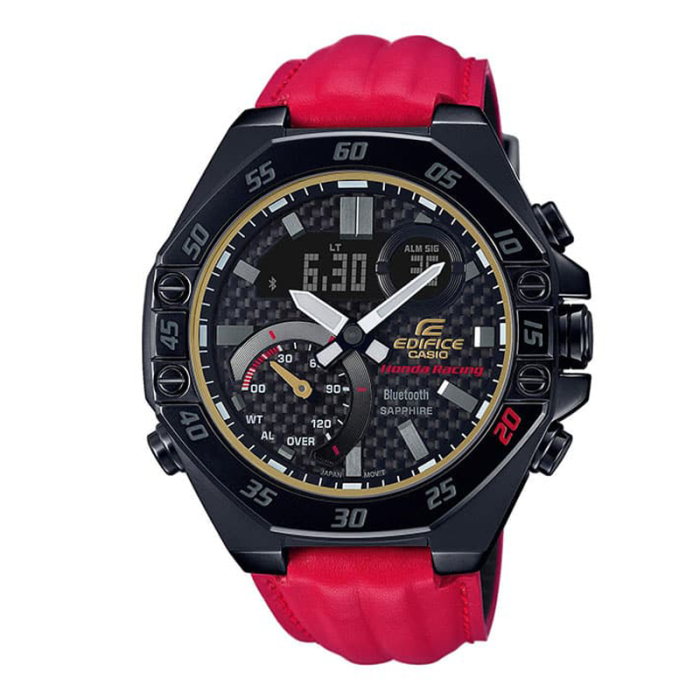 Casio Edifice Honda Racing Special Εdition Red - ECB-10HR-1AER
