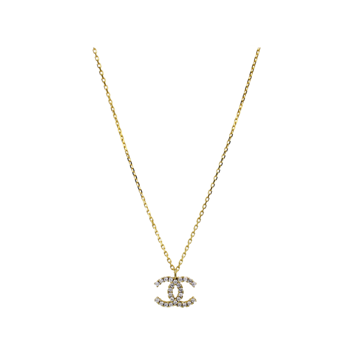 Κολιέ Coco Chanel Χρυσό 14Κ - K1318