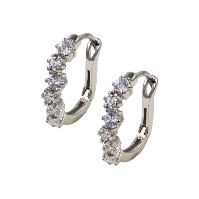 Lotus Style Silver Σκουλαρίκια - LP3099-4/1