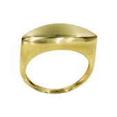 Δαχτυλίδι χρυσό λουστρέ 14Κ - D1004