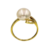 Δαχτυλίδι χρυσό 14Κ με μαργαριτάρι - MRD965