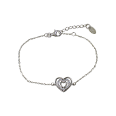Lotus Silver Womans Heart Βραχιόλι - LP3143-2/1