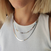 Κολιέ Honor Ασημένιο Boho - 60301950323A