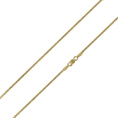 Αλυσίδα Σπίγγα No2 Χρυσή 14Κ 0,8χιλ - AL2003_0