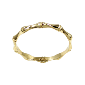 Δαχτυλίδι Bamboo Χρυσό 14Κ - D1092