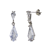 Σκουλαρίκια Ασημένια Style Drops - SLV1038