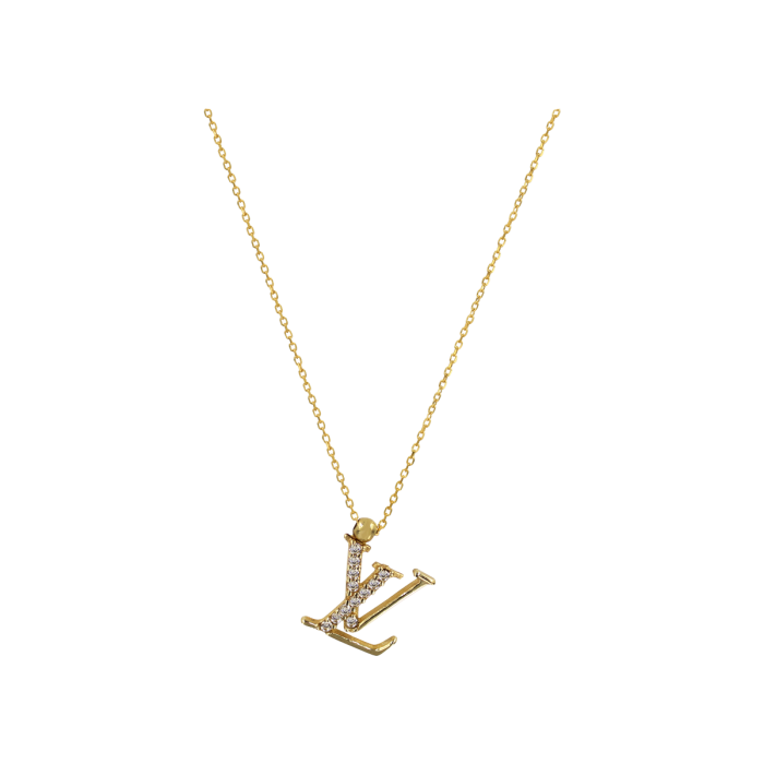 Κολιέ Louis Vuitton Χρυσό 14Κ - K1341
