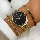 CLUSE Feroce Petite Steel Black, Gold - CW11208
