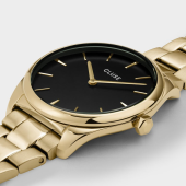 CLUSE Feroce Petite Steel Black, Gold - CW11208
