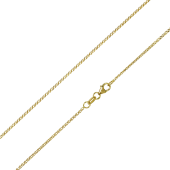 Αλυσίδα Σπίγγα Αραιή No1 Χρυσή 14Κ 1,4χιλ - AL2006_0