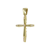 Γυναικείος Χρυσός Σταυρός 14Κ - ST1594