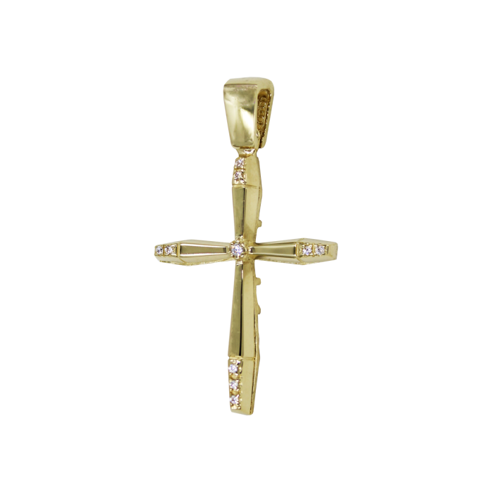 Γυναικείος Χρυσός Σταυρός 14Κ - ST1594