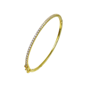Βραχιόλι Ασημένια Tennis - SLV1045