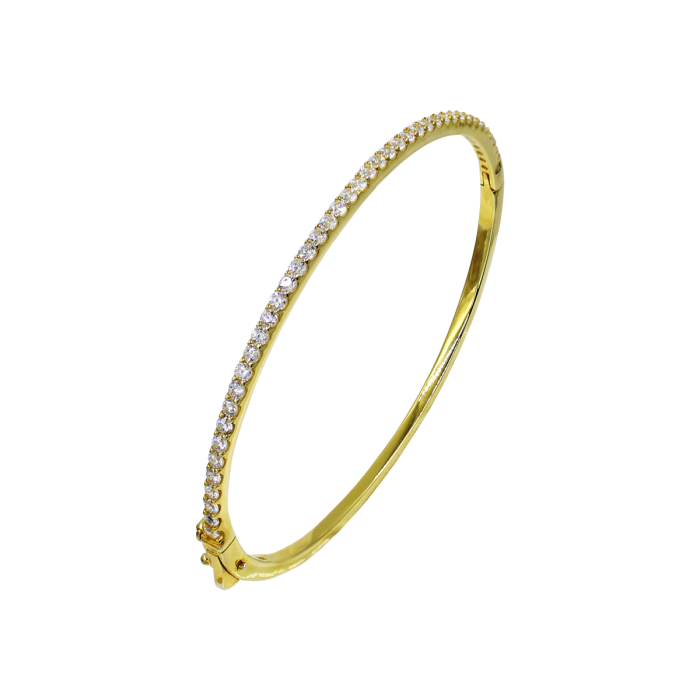 Βραχιόλι Ασημένια Tennis - SLV1045