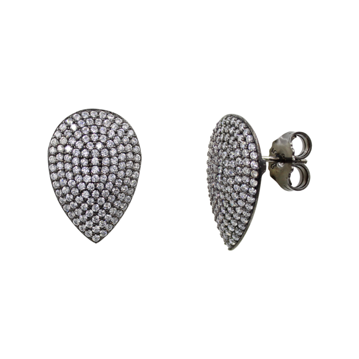 Σκουλαρίκια Ασημένια Drops - SLV1046LB