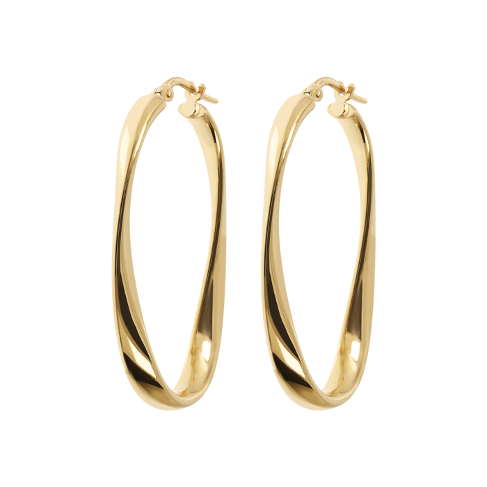 Σκουλαρίκια Bronzallure Shiny Twisted- WSBZ01877Y