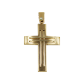 Ανδρικός Χρυσός Σταυρός 14Κ - ST1641