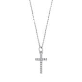Lotus Silver Γυναικείος Σταυρός Με Αλυσίδα - LP3066-1/1