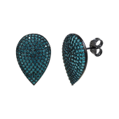 Σκουλαρίκια Ασημένια Big Drops - SLV1071