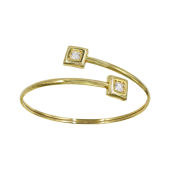 Βραχιόλι Ασημένιο Square - SLV1074