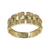 Δαχτυλίδι Χρυσό 14Κ - D1108