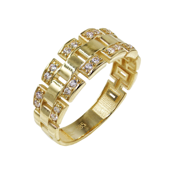 Δαχτυλίδι Χρυσό 14Κ - D1108